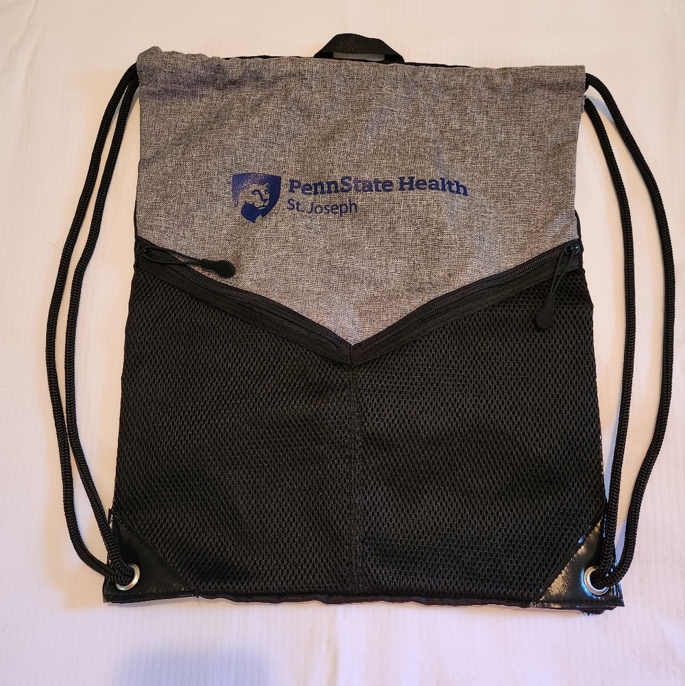 Penn State Health, St. Joseph Gym Bag, Sack, Backpack